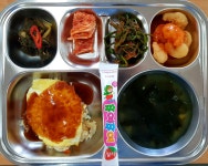 급식앨범<급식실<알림마당<계화중학교 계화중학교