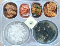 식단사진<급식소식<전일중학교 전일중학교
