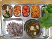 급식앨범<식생활관<지원소식<익산지원중학교 익산지원중학교