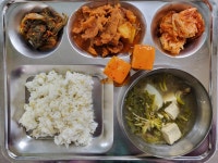 식단사진<식생활관<열린마당<남원용성고등학교 남원용성고등학교