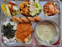 식단사진<식생활관<열린마당<남원용성고등학교 남원용성고등학교