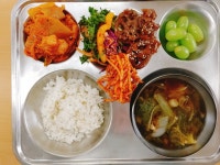 오늘의 급식<식생활교육<알림마당<청웅초등학교 청웅초등학교