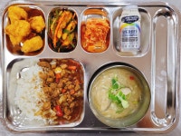 해성이네찜닭 | 식단앨범<급식실<교육활동<전주해성중학교 전주해성중학교