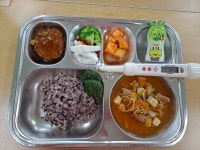 급식앨범<학교급식<알림<군산지곡초등학교 군산지곡초등학교