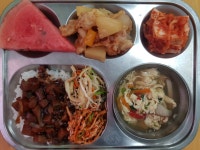 오늘의 식단<식생활관<학교마당<전주유화학교 전주유화학교