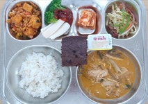 식단사진<급식소식<전일중학교 전일중학교