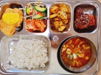 식단앨범<식생활관<학교소식<이리북중학교 이리북중학교