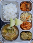 일일 식단 앨범<급식소식<소식마당<관촌초등학교 관촌초등학교