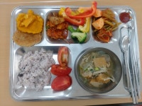 급식사진<식생활관<학교마당<전북하이텍고등학교 전북하이텍고등학교