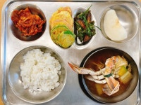 오늘의 급식<식생활교육<알림마당<청웅초등학교 청웅초등학교