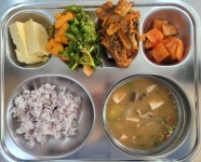 오늘의 급식<학교급식<학교소식<대강초등학교 대강초등학교