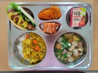 급식사진첩<맛있는 점심<알림마당<학산중학교 학산중학교