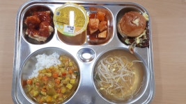 식단<급식<알림마당<군산나운초등학교 군산나운초등학교