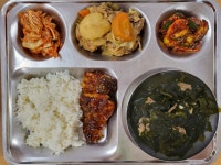 식단사진<식생활관<열린마당<남원용성고등학교 남원용성고등학교