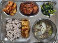 식단사진<식생활관<열린마당<남원용성고등학교 남원용성고등학교