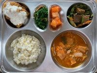 식단사진<식생활관<학교소식<옥천초등학교 옥천초등학교