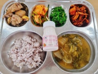 식단사진<급식소식<전일중학교 전일중학교