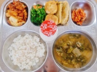 식단사진<급식소식<전일중학교 전일중학교