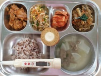 급식앨범<학교급식<알림<군산지곡초등학교 군산지곡초등학교