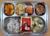 오늘의 점심메뉴 사진<식생활관<학교소식<사매초등학교 사매초등학교