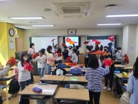 세계시민 활동모습<특색교육<전주만성초등학교 전주만성초등학교