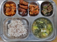 식단갤러리<급식<알림마당<익산옥야초등학교 익산옥야초등학교