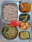 일일 식단 앨범<급식소식<소식마당<관촌초등학교 관촌초등학교