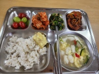 급식앨범<식생활관<알림마당<삼기중학교 삼기중학교