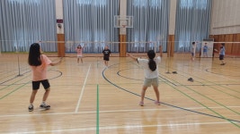 활동모습<배드민턴<23학년도까지 방과후학교<늘봄학교<이리북초등학교 이리북초등학교