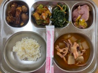 식단<급식<알림마당<군산나운초등학교 군산나운초등학교
