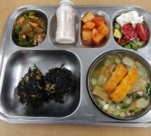 급식 사진<식생활관<외궁소식<외궁초등학교 외궁초등학교