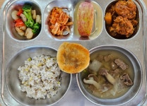 식단사진<급식소식<전일중학교 전일중학교