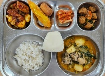 식단사진<급식소식<전일중학교 전일중학교