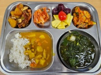 급식 사진<식생활관<외궁소식<외궁초등학교 외궁초등학교