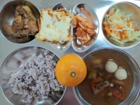 학교식단<식생활관<알림마당<새만금초등학교 새만금초등학교