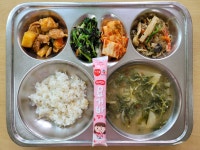 이달의식단<식생활관<학교소식<진안중앙초등학교 진안중앙초등학교