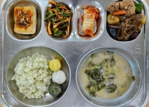 식단사진<급식소식<전일중학교 전일중학교