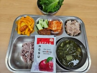 급식 사진<식생활관<외궁소식<외궁초등학교 외궁초등학교