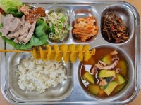 식단갤러리<급식<알림마당<익산옥야초등학교 익산옥야초등학교