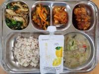 식단갤러리<급식<알림마당<익산옥야초등학교 익산옥야초등학교