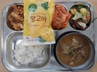 식단<급식<학교소식<소룡초등학교 소룡초등학교