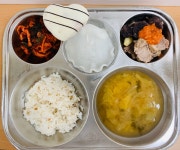 식단앨범<급식소식<학교소식<천상중학교 천상중학교