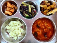 식단사진<급식실<알림마당<옥현중학교 옥현중학교