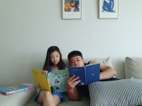 콕!콕!꼭! 독서 사진<꿈자람도서관 소식<학생마당<천상초등학교 천상초등학교