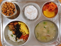 오늘의식단<급식소식<학교소식<가온중학교 가온중학교