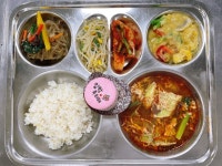 식단사진<급식소식<학교소식<장검중학교 장검중학교