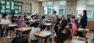 활동사진<민주시민교육 연구학교<연구(중점)학교<문수교육과정<문수초등학교 문수초등학교