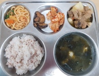 식단 앨범-중식<급식실<학교소식<무룡고등학교 무룡고등학교