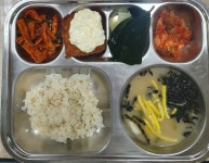 이달의식단<급식소식<학교소식<방어진중학교 방어진중학교