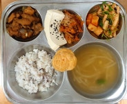 식단앨범<급식소식<학교소식<천상중학교 천상중학교